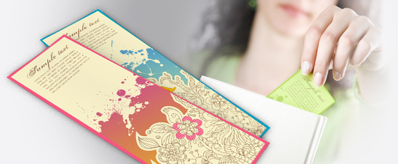 Impression Marque page